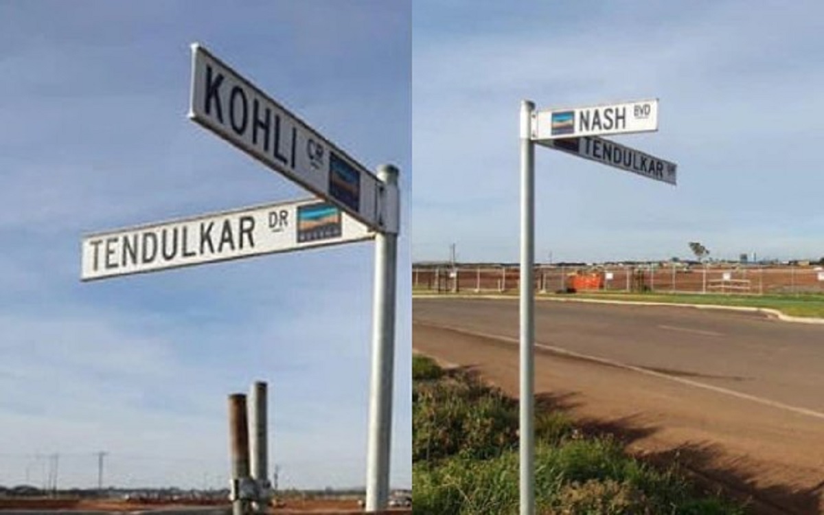 Road Names on Cricketers