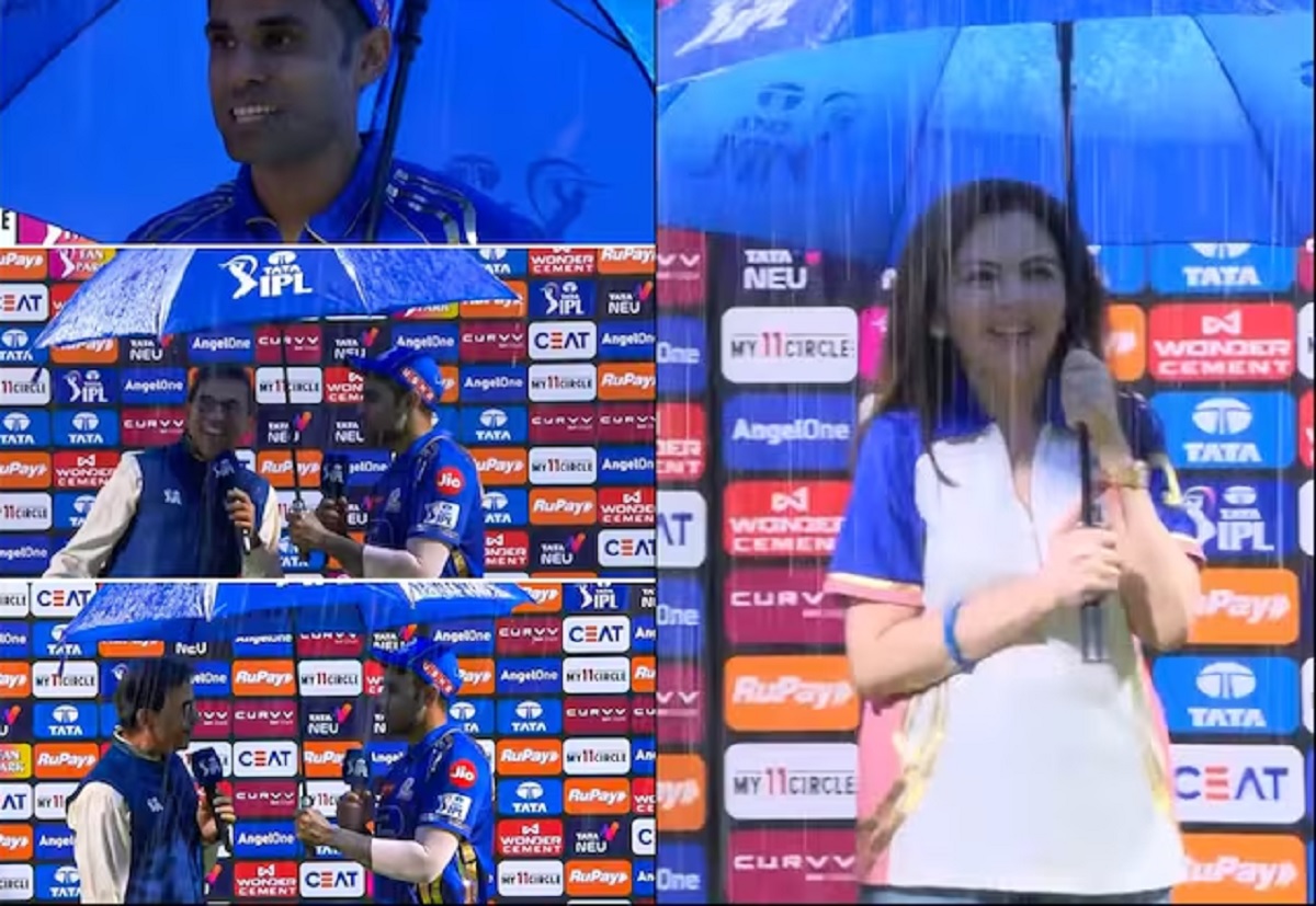 Suryakumar Yadav Harsha Bhogle Umbrella