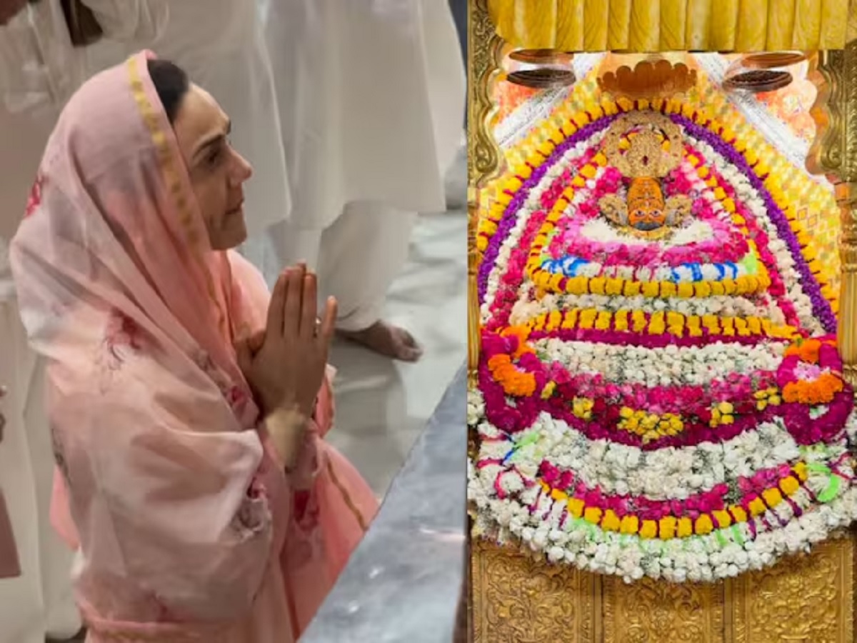 Preity Zinta in Khatu Shyama Mandir