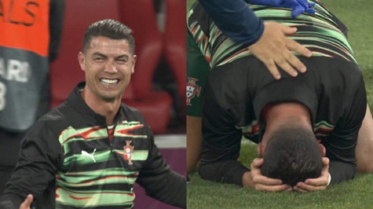 Cristiano Ronaldo Crying